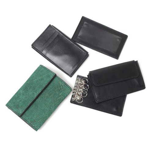 S'FACTORY（エスファクトリー）着せ替えミニ財布セット Cタイプ ヒポ グリーン（カバ革）商品画像