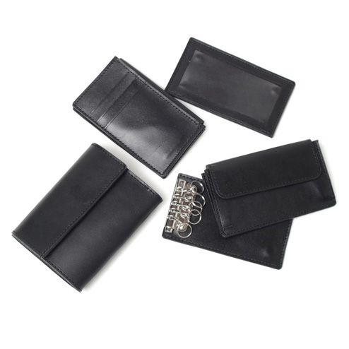 S'FACTORY（エスファクトリー）着せ替えミニ財布セット Cタイプ 栃木レザー ブラック（牛革）商品画像