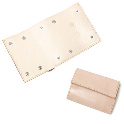 S'FACTORY（エスファクトリー）着せ替えミニ財布アウター Cタイプ 栃木レザー ナチュラル（牛革）商品画像