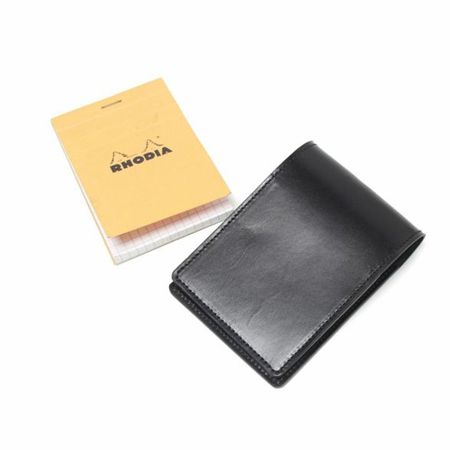 S'FACTORY（エスファクトリー）「Rhodia レザーメモカバー No.11 A7サイズ カウレザー ブラック（牛革）」商品画像