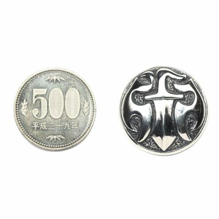 ダガーコンチョ大 Silver925│メンズ革小物通販 S'FACTORY