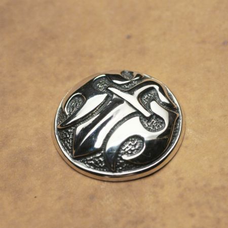 ダガーコンチョ大 Silver925│メンズ革小物通販 S'FACTORY