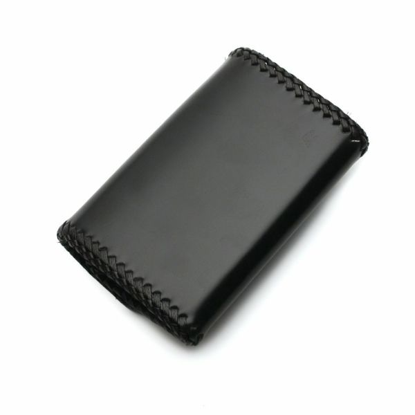 レザーブランドS'FACTORY キーウォレット カウレザー ブラック（牛革） メンズ革財布
