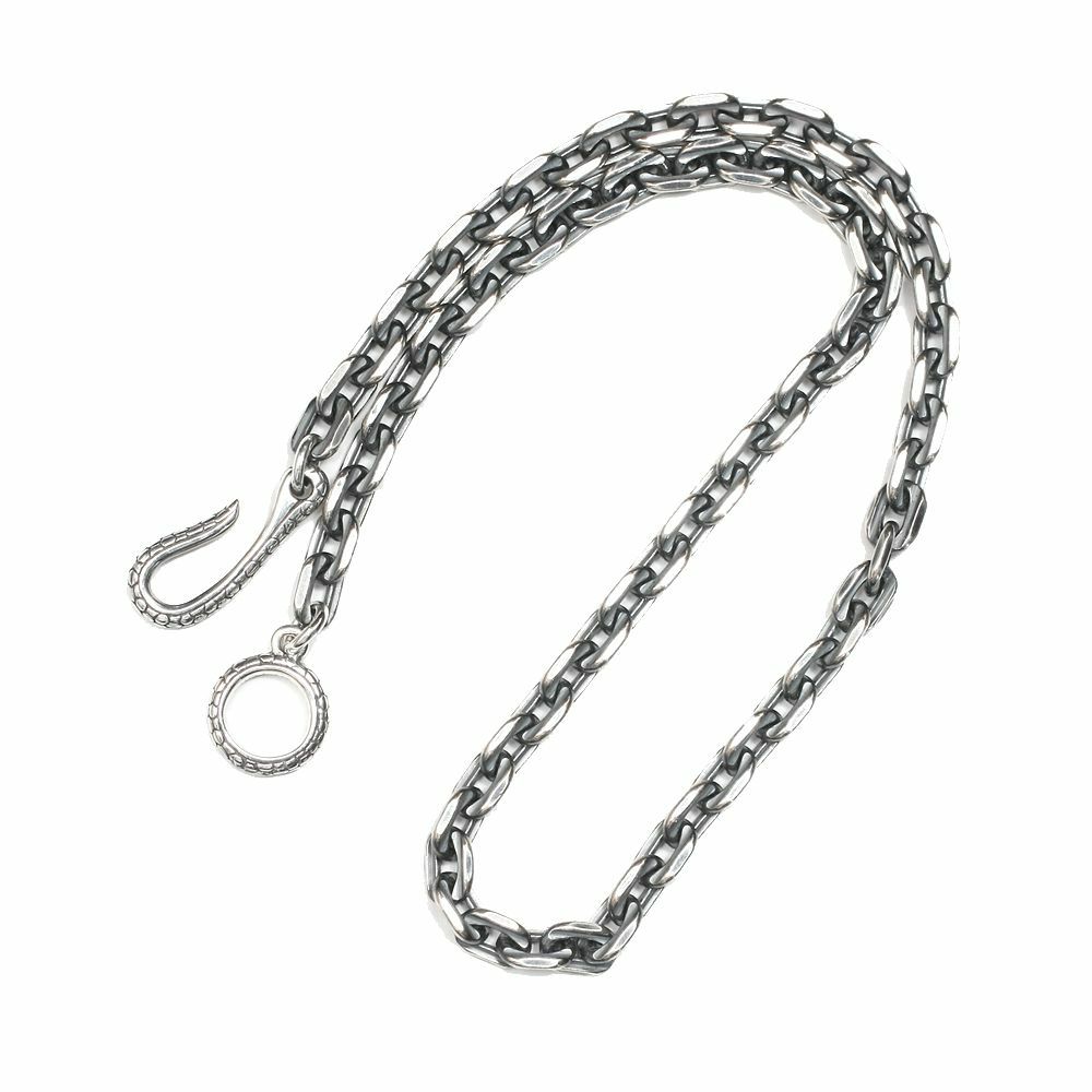 スネークフック ネックレスチェーン 大 Silver925│メンズ革小物通販 S 