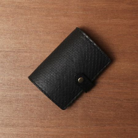 Amazon | パイソンマネークリップ 蛇革マネークリップ 札ばさみ