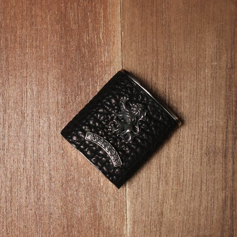 レザーブランドS'FACTORY 携帯灰皿 サメ革（シャークスキン）