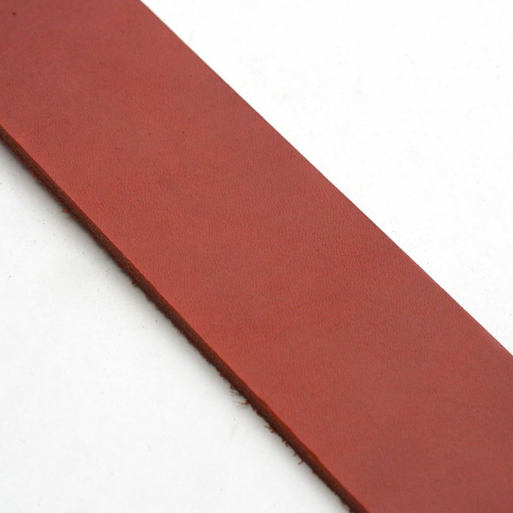 レザーブランドS'FACTORY 栃木レザー ジェムストーンベルト　カウレザー レッド（牛革）スタッズ ベルト