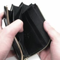 L字ファスナー ショートウォレット パイソン（ヘビ革）│メンズ革小物