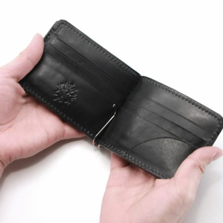 マネークリップ ウォレット シャーク（サメ革）│メンズ革小物通販 S