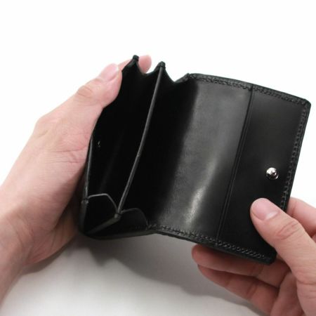 名刺入れ　エレファントレザーブラック 全3色】日本製 高級エレファントレザー × 姫路レザー 名刺入れ