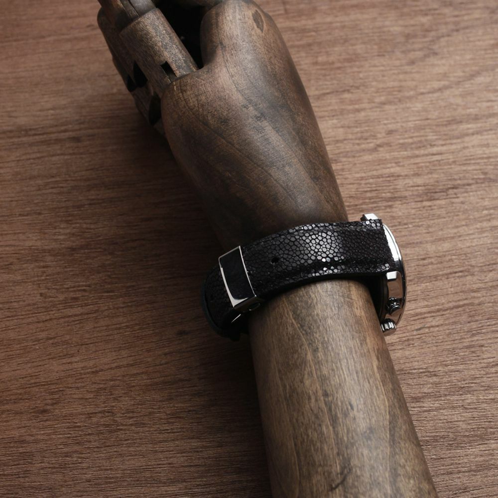 レザーブランドS'FACTORY 時計ベルト スティングレー（エイ革）交換用