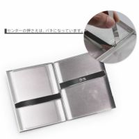メタルシガレットケース 20本タイプ ターコイズブルー