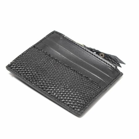 カードマネークリップ リザード（トカゲ革）│メンズ革小物通販 S'FACTORY