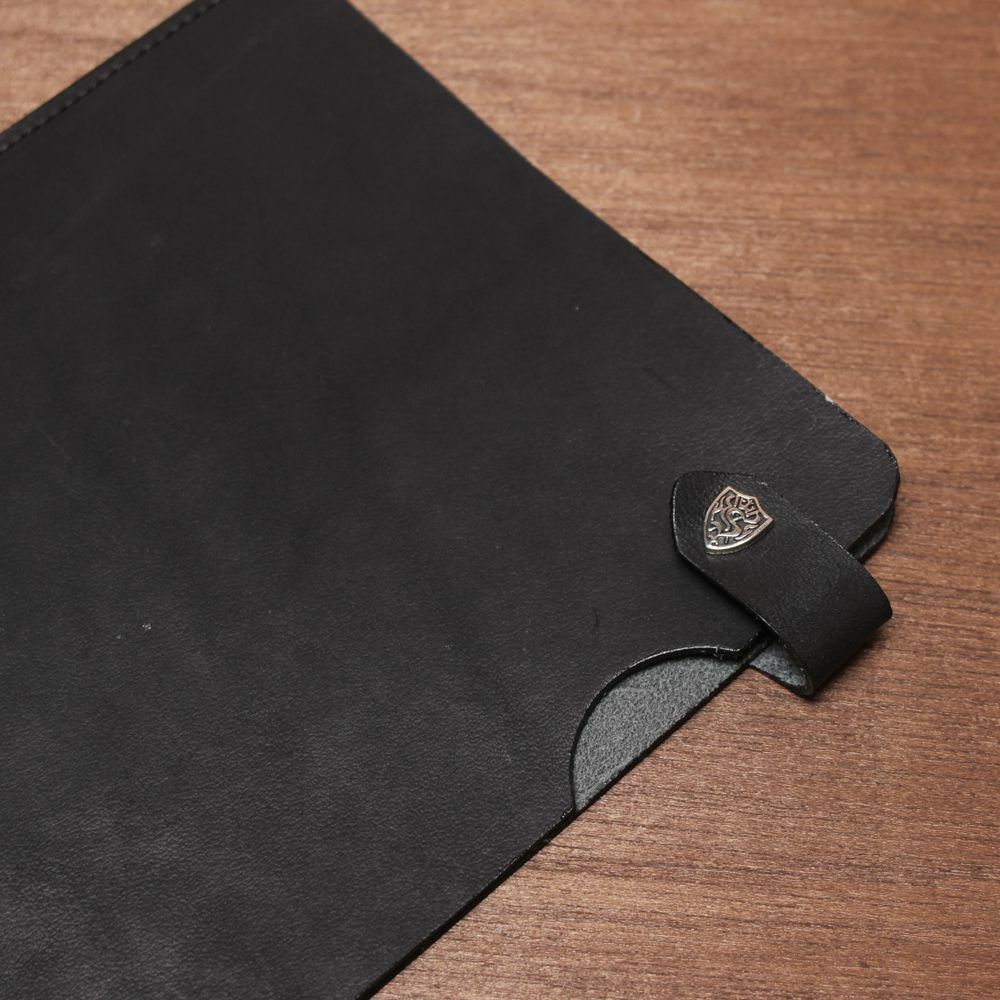 A5 レザーファイル 栃木レザー ブラック（牛革）│メンズ革小物通販 S
