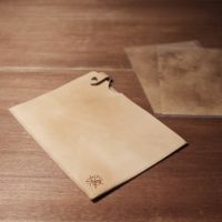 A5 レザーファイル栃木レザー ナチュラル（牛革）│メンズ革小物