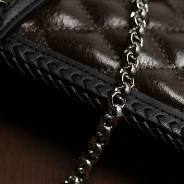 ウォレット チェーン 真鍮 ブラス シルバー 細い メンズ 鎖