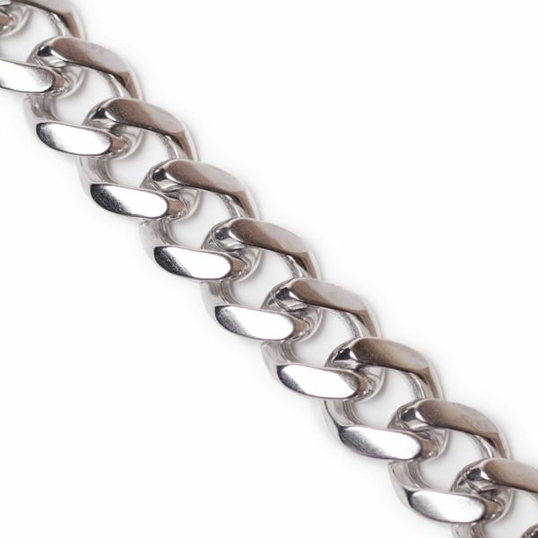 ショート ウォレット チェーン 真鍮 ブラス シルバー 細い 短い メンズ 鎖