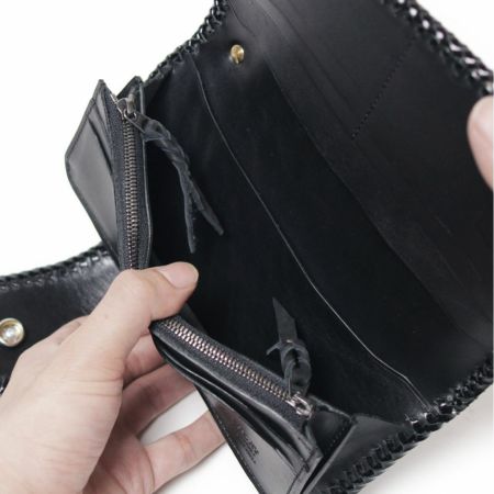 バイカーズウォレット05 シャーク(サメ革)│メンズ革小物通販 バイカーズウォレット05 シャーク(サメ革)│メンズ革小物通販