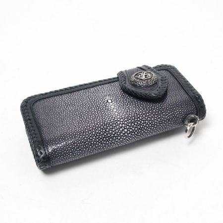 バイカーズウォレット05 スティングレー(エイ革)│メンズ革 バイカーズウォレット05 スティングレー(エイ革)│メンズ革