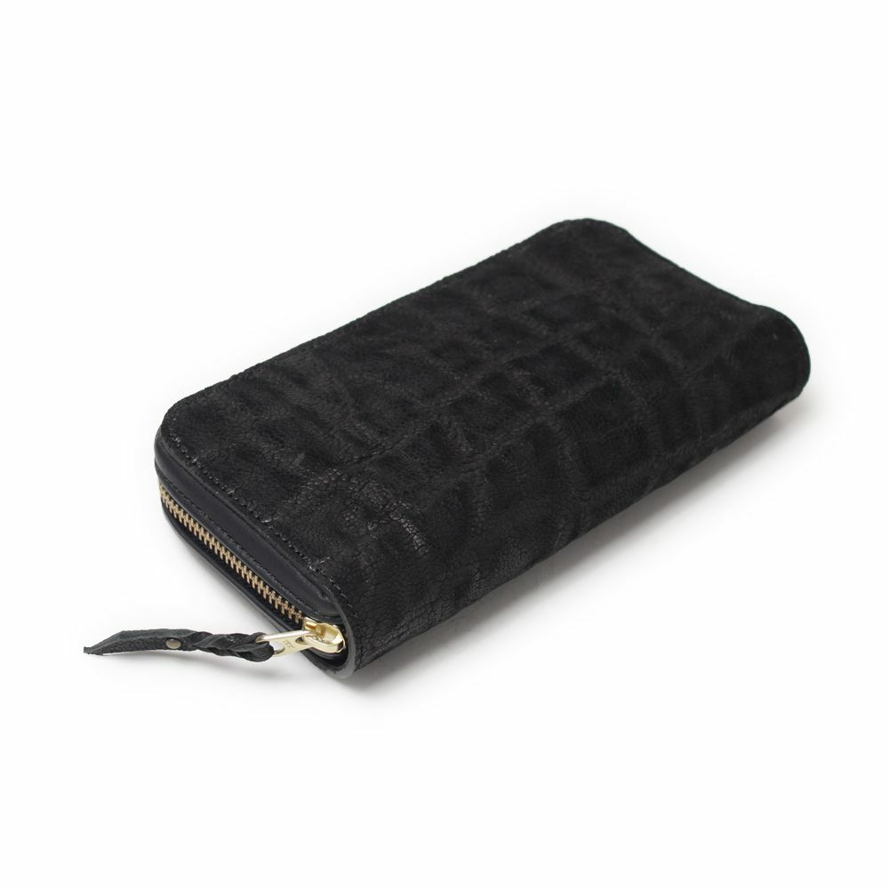 ゾウ革,エレファント,財布,ファスナーウォレット,レザー,革