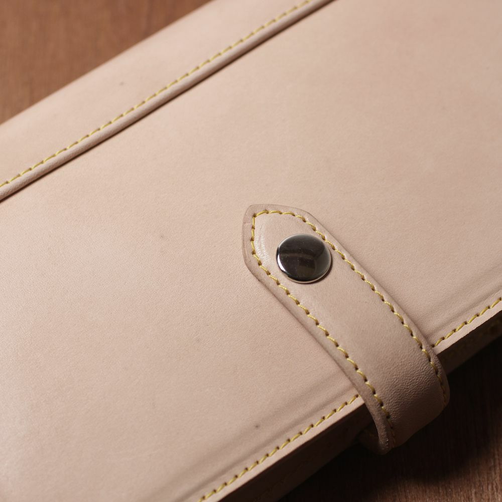 レザーブランドS'FACTORY「 システム手帳 バイブルサイズ 栃木レザー ナチュラル（牛革）」商品画像