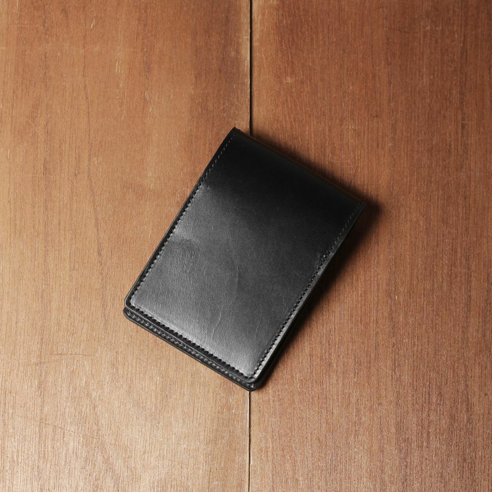 レザーブランドS'FACTORY「Rhodia レザーメモカバー No.11 A7サイズ カウレザー ブラック（牛革）」商品画像