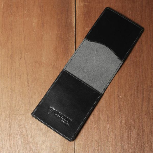 レザーブランドS'FACTORY「Rhodia レザーメモカバー No.11 A7サイズ カウレザー ブラック（牛革）」商品画像