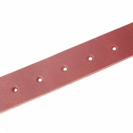 3cm幅 栃木レザー ジェムストーンベルト カウレザー レッド（牛革