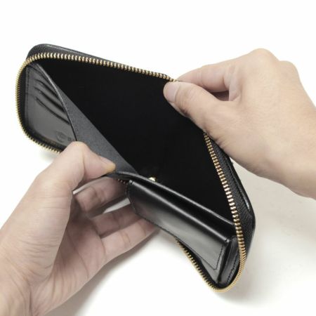 2020年 プレミアムショートウォレット レオパード(ヒョウ毛皮