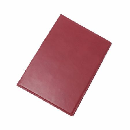 A4 レザーバインダー カウレザー レッド（牛革）│メンズ革小物