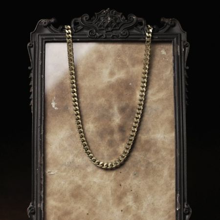 60cm、70cm 真鍮 ネックレスチェーン No3.キヘイチェーン│メンズ革