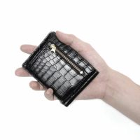 スマート マネークリップ コインケース付き クロコダイル（ワニ