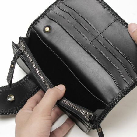 MARGESHERWOOD】ヒョウ柄◇HEART ZIPPER WALLET◇韓国人気