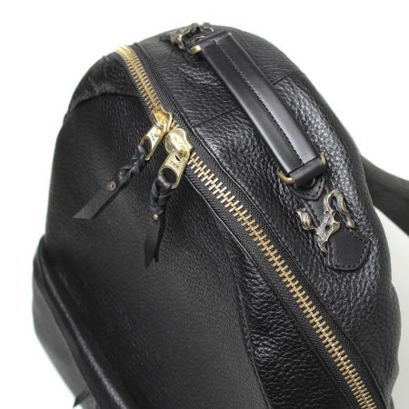 レザーリュックサック カウレザー ブラック（牛革）│メンズ革小物通販