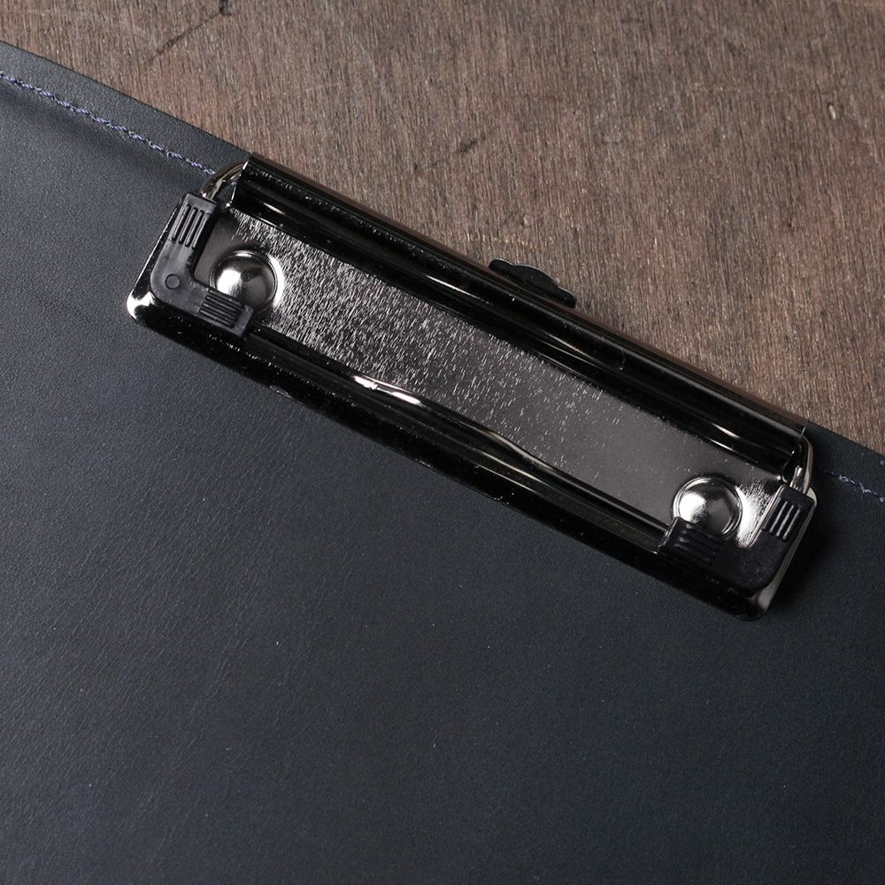 A4 レザーバインダー カウレザー ネイビー（牛革）