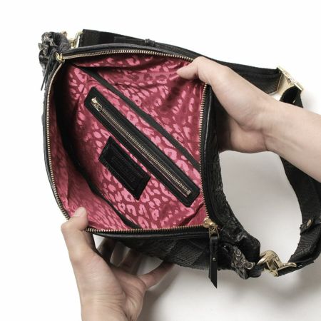 Schott N.Y.C ショットダイヤモンドキルト・パデッド ショルダー