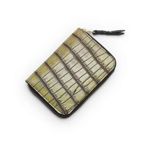 1点限定 ファスナーミニウォレット イエロータイガー アメリカン